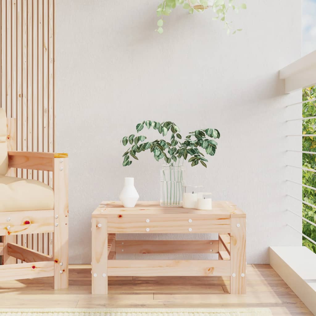 Garden Stool Solid Pine Wood