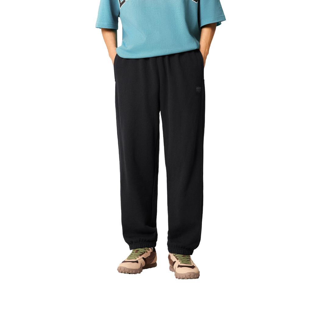 Li Ning Sports Life Collection Knitted Sweatpants Men's Black AKLV255-5