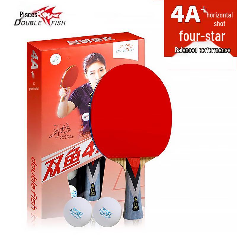 Double Fish 4-Star Shakehand Table Tennis Racket
