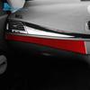 Real Soft Carbon Fiber Sticker For Renault Fluence Megane RS 2009 2010 2011 2012 2013 2014 LHD RHD trument Panel Strip Trim