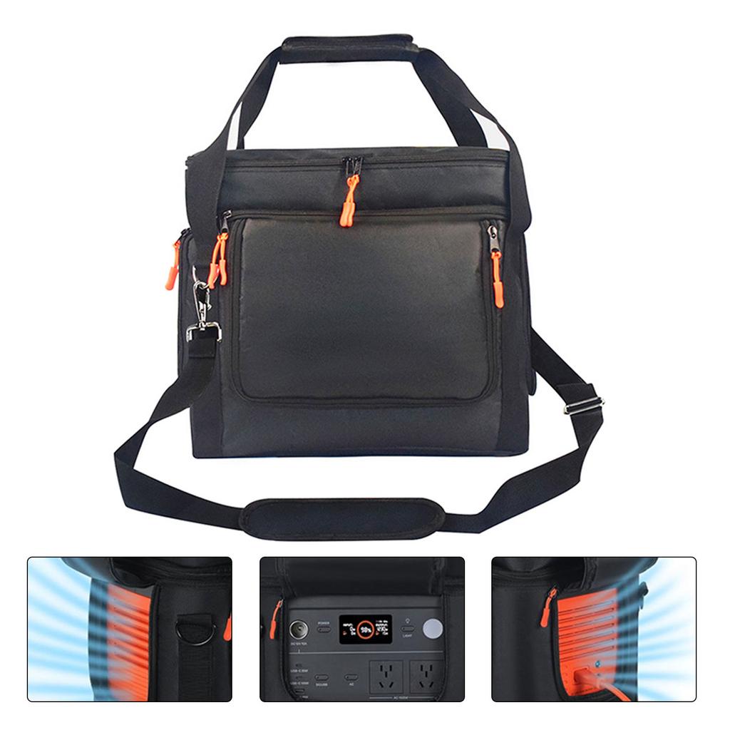Compact Carrying Bag with Reinforced Padding & Dedicated Electronics Pocket Generator Storage for Camping Gear Storage