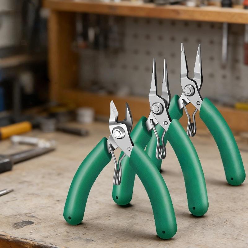 Mini Handmade Pliers 4.5 Inch for DIY Projects Durable Wire Cutting and Craft Tools