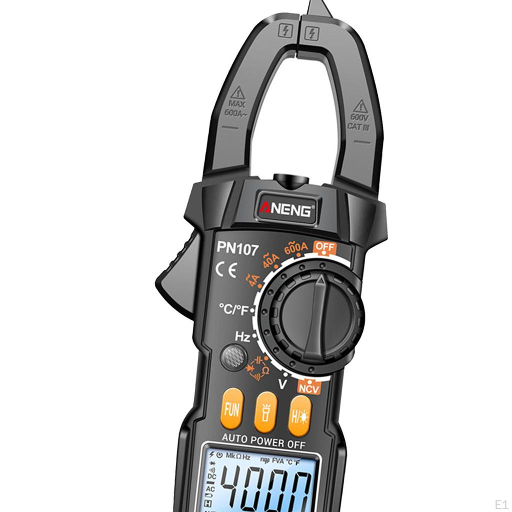 Clamp Meter Multimeter Easy Carrying Smart Tester Multifunction Sturdy Voltage for Fuses Auto