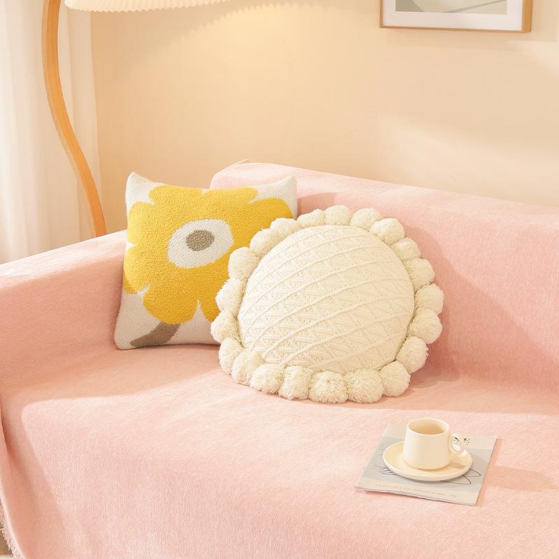 Anti-Scratching Sofa Cover Ins Style All-Inclusive Universal Cover Four Seasons Universal Sofa Cover Cloth Backrest Cover Towel Sofa Cover