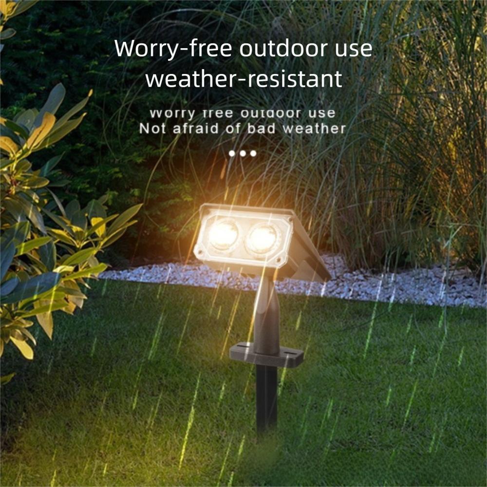 Durable Waterproof Lawn Lamp White Light Warm Light Solar Spotlight Landscape Lamp Outdoor Garden