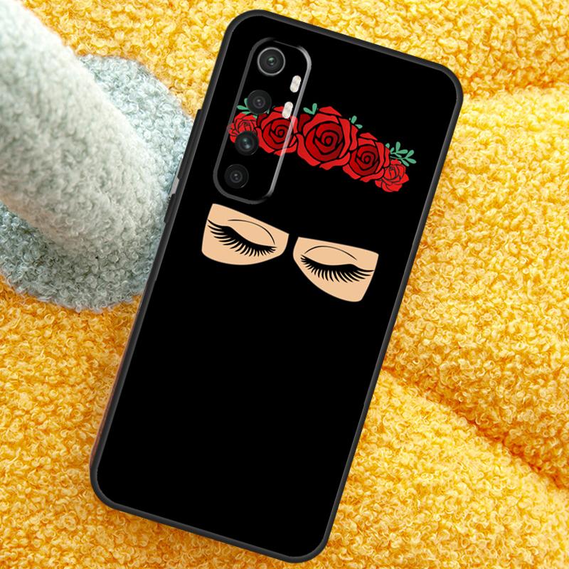 Muslim Islamic Girls Arabic Hijab Case For Xiaomi 15T 14T 13T 14 15 Ultra 17 Pro Max Cover For POCO F8 F7 F5 F6 X5 X6 X7 Pro