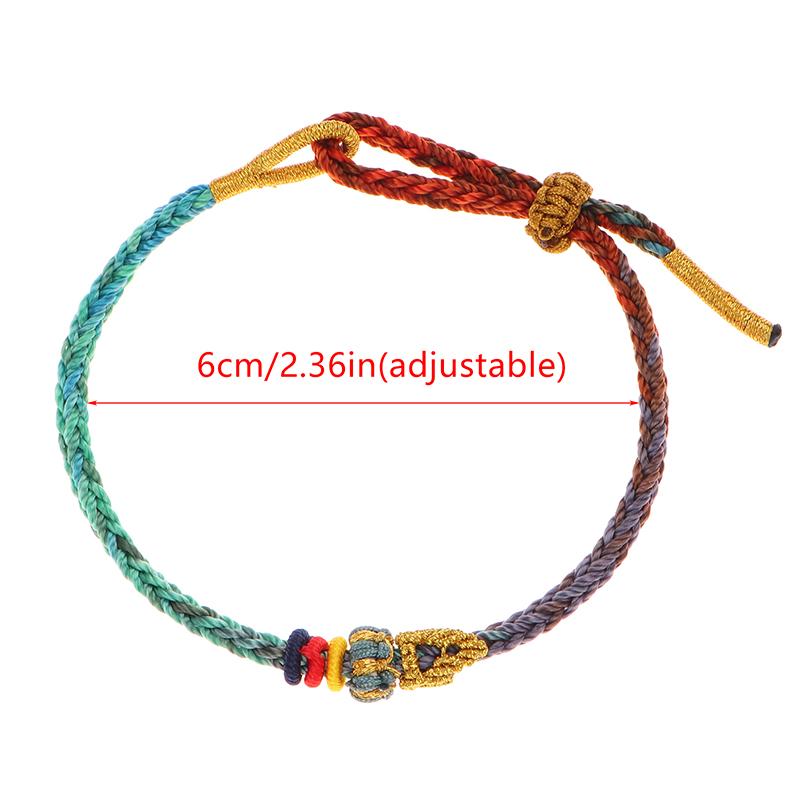 Hand-Woven Adjustable Bracelet Unisex Lucky Charm Bracelets Perfect Bangles Gift For Friends And Relatives