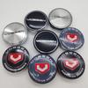 4pcs 58mm Vossen Wheels Center Hub Caps Auto Rims Dust Cover For VOSSEN Precision Series Logo Emblem Badge Car Tire Accessories