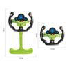 Electric Simulated Driving Steering Three-Dimensional Portable Wheel Copilot Toy Light And Sound Educational Children's Gifts