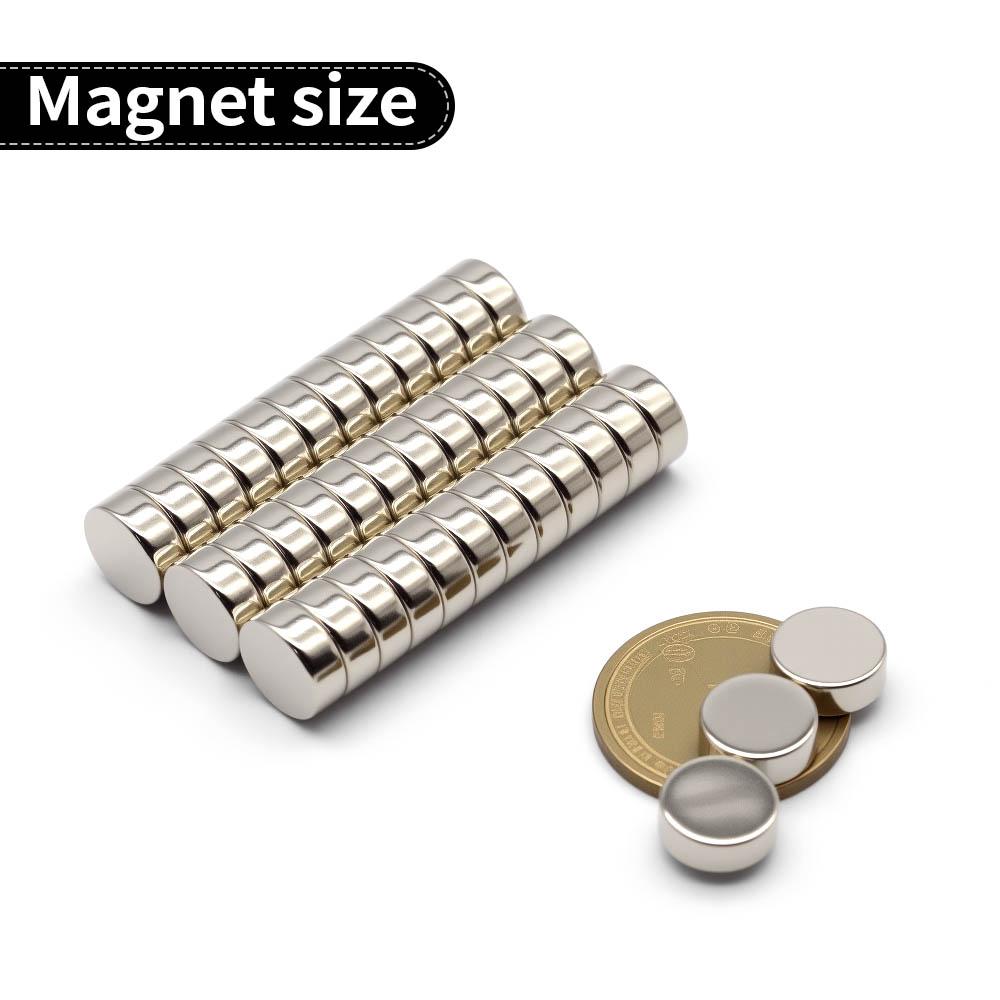 12x5mm N35 Powerful Round Neodymium Magnet NdfeB Permanent Magnetic imanes Super Strong Magnets Refrigerator Magnet