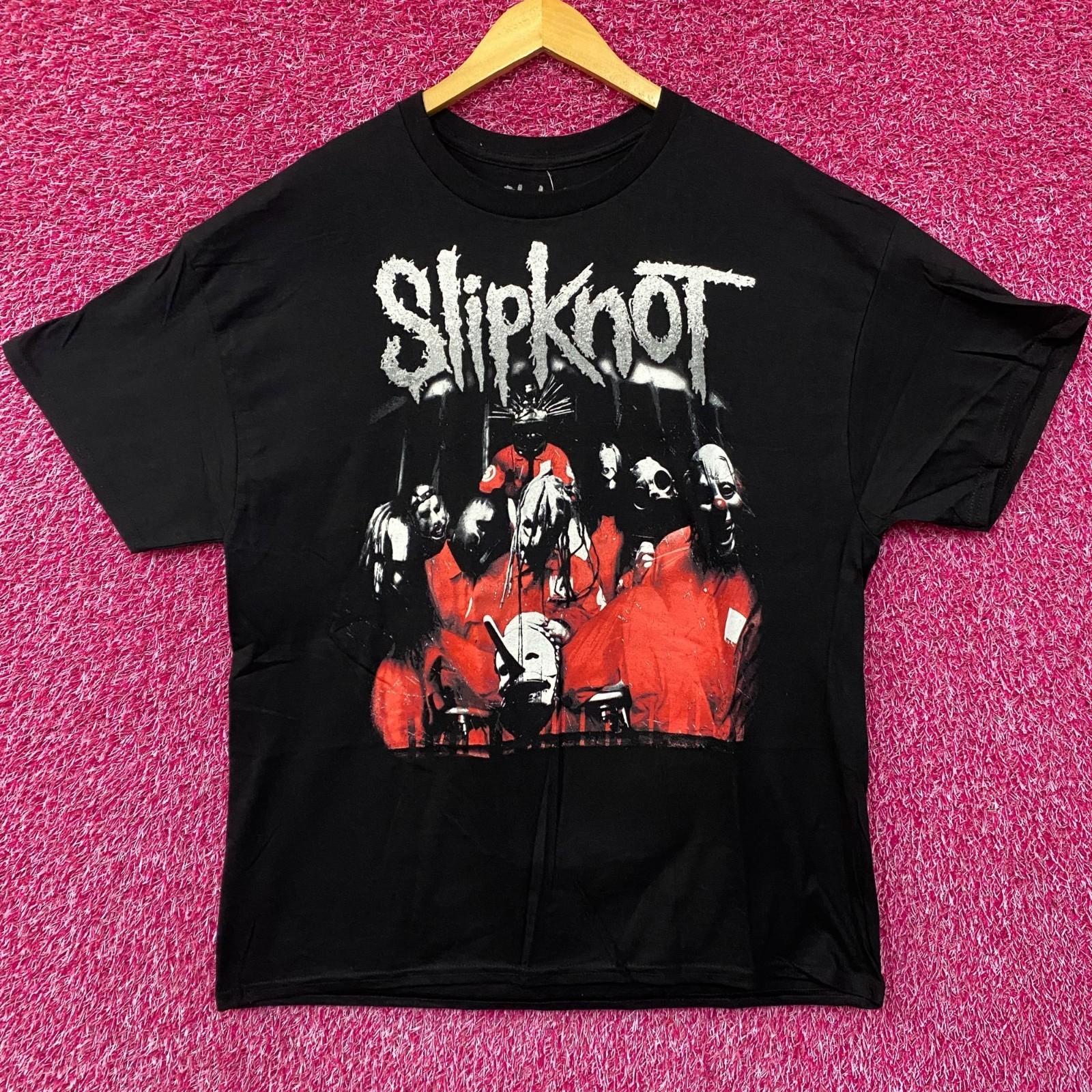 

Slipknot Heavy Metal Band Self-Titled Album Cover Art T-Shirt XL XXL
