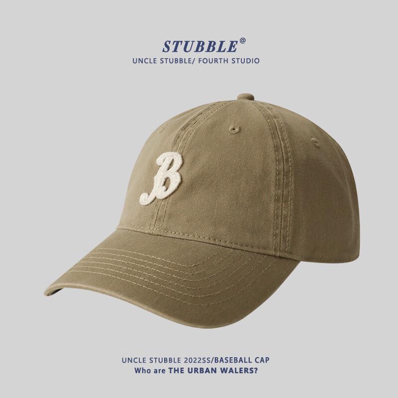 Xuelunduo Soft-Top Letter Baseball Cap