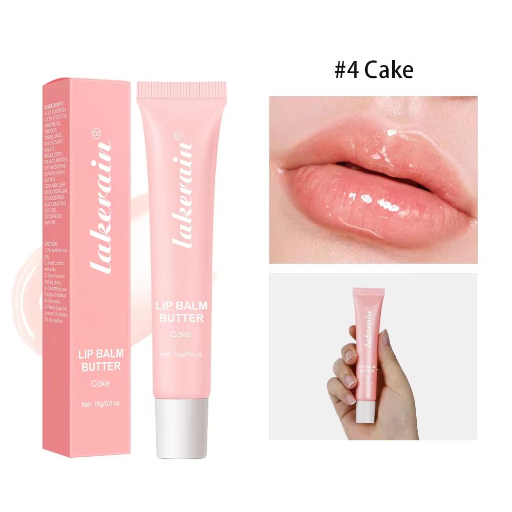 Summer Lip Balm Moisturizing Mirror Lip Gloss Lip Vanilla Mint Iced Coffee Cake Smell Lipstick Transparent Lip Oil Makeup