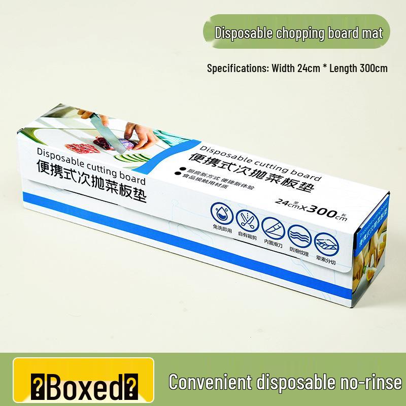 

Non-Slip Disposable Cutting Board Mats: Ideal for Meat, Fruit, Veggies, Outdoor Use, and Baby Food Prep Disposable Sticky Board