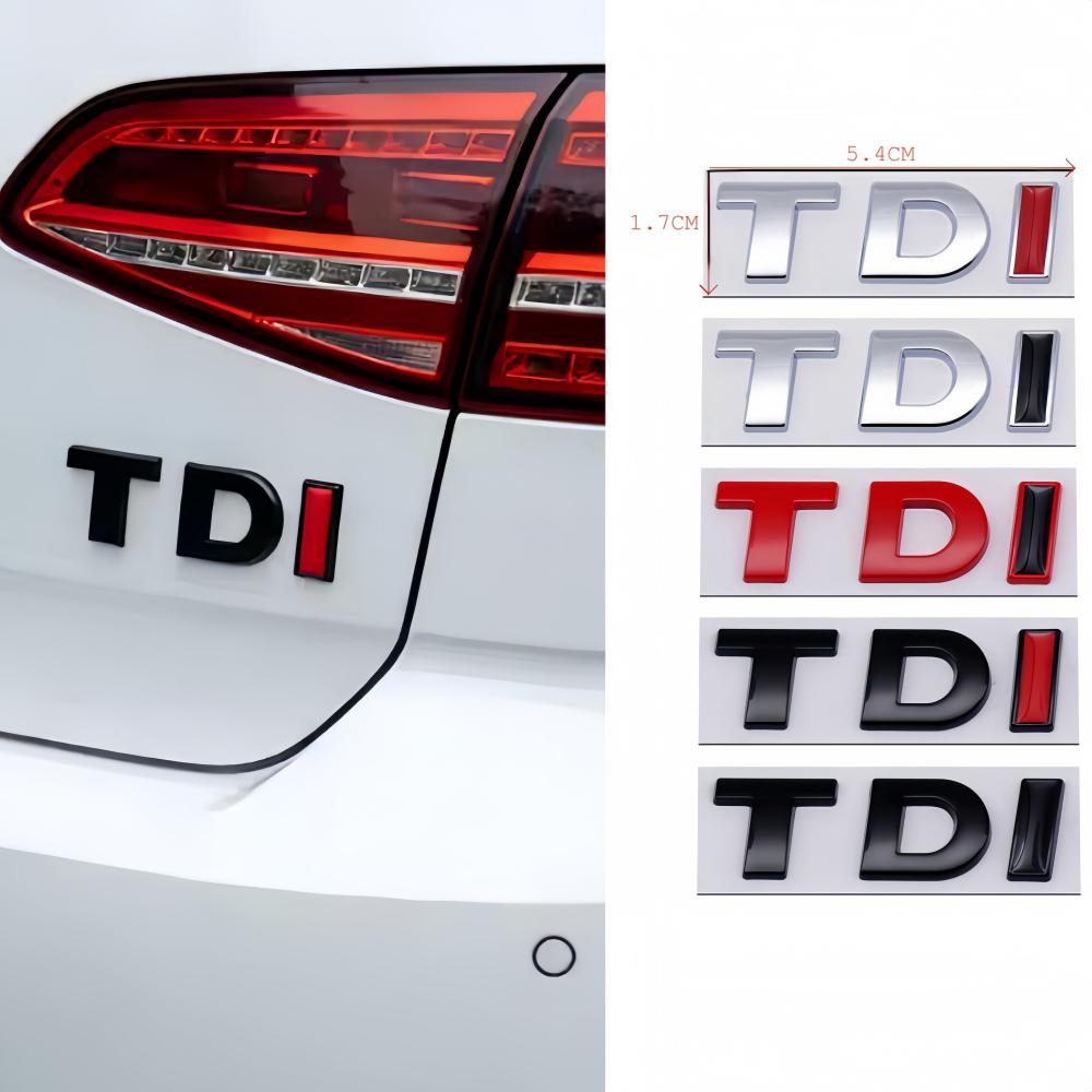 1Pc 3D Metal Letters Logo Car Side Fender Emblem Decal Rear Trunk Badge Sticker for Auto Body Decoration Accessories