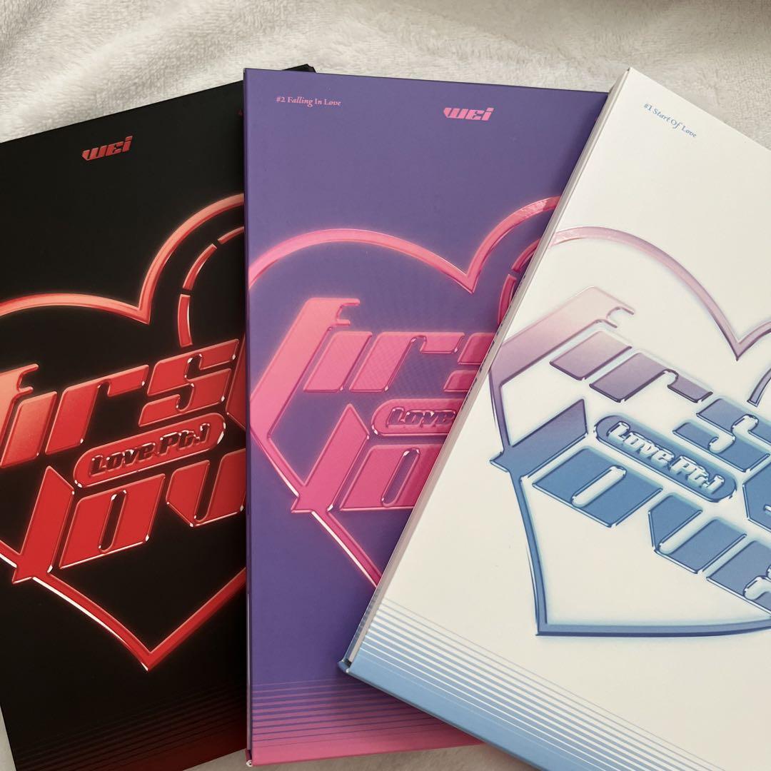 

[USED] wei Album Love Pt. 1: First Love 3 forms