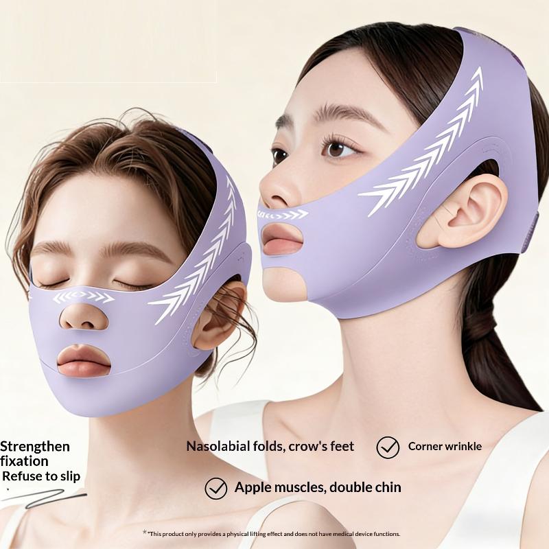 Comfortable Face Shaper Belt for Double Chin Reduction and V Line Lifting Soft Fabric Single layer