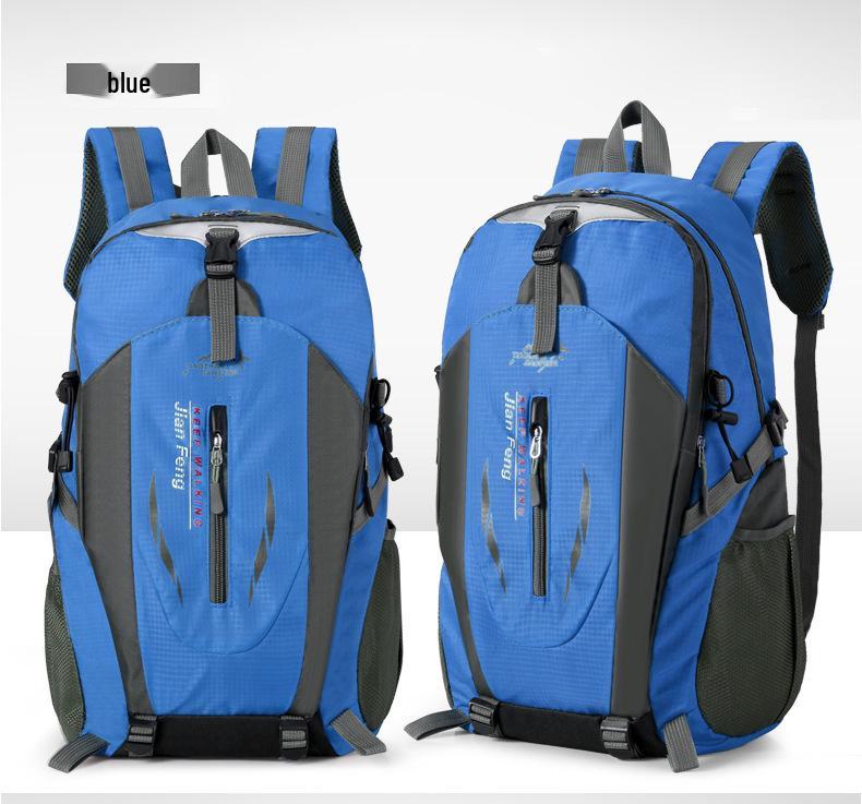 40L Lightweight Color Block Mountaineering Backpack for Women - Perfect for Short Trips & Outdoor Adventures