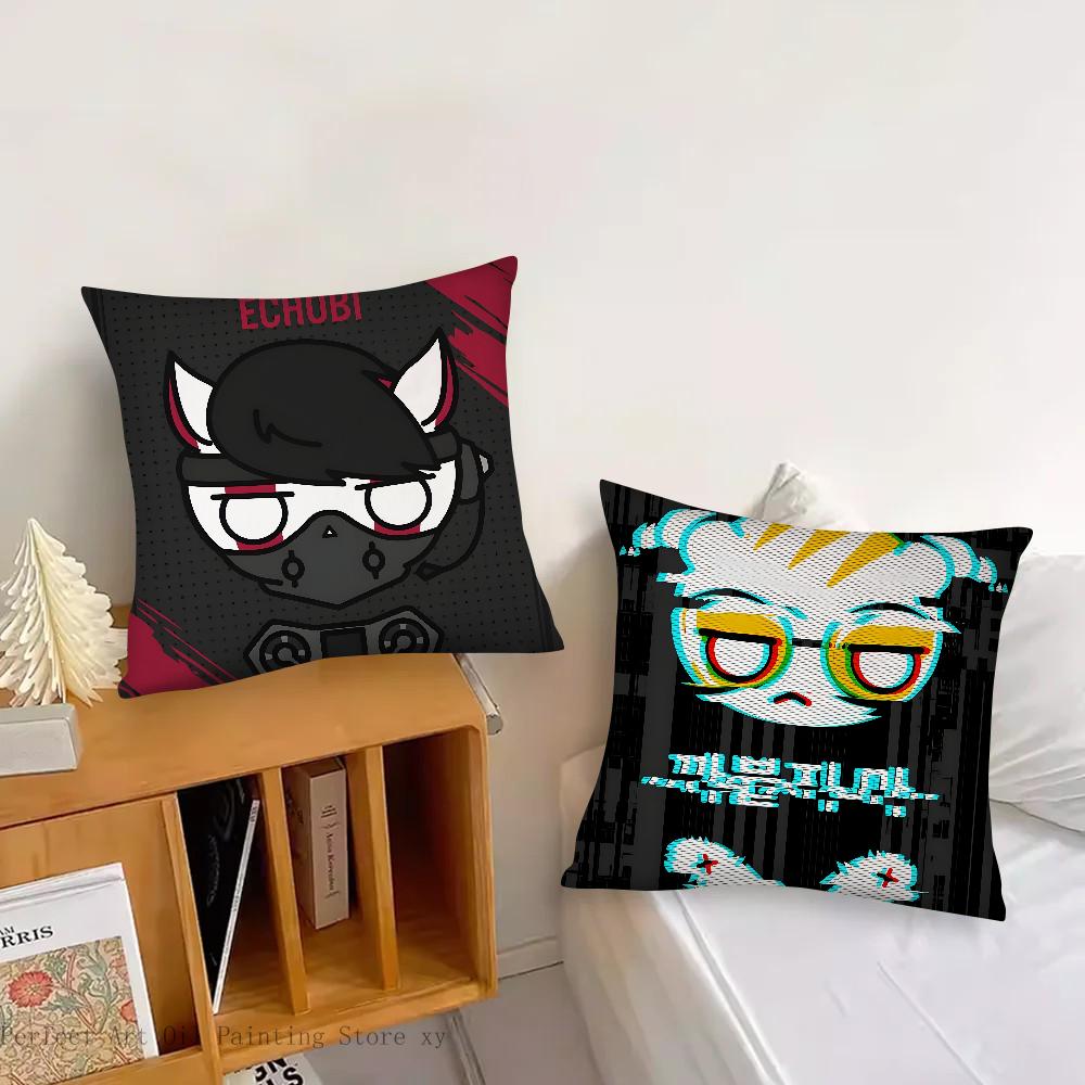 Game D-Dokkaebi Pillow Case Square Pillow Bedroom Sofa Leisure Comfort Cushion Car Living Room Home Decoration 40X40