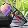 Outdoor Photochromic Cycling Glasses UV Protection Windproof Lightweight Men Women Running Mountain Bike Sports Goggles Eyewear
