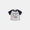 Girls Summer Lightweight Short Sleeve T Shirt Cute Cartoon Print Sweet Top