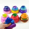 Palla Anti-stress Morbida Arcobaleno Cacca Spremibile Divertente Imitazione Cacca Palla Sollievo dallo Stress Ornamenti Decorazione per la Casa