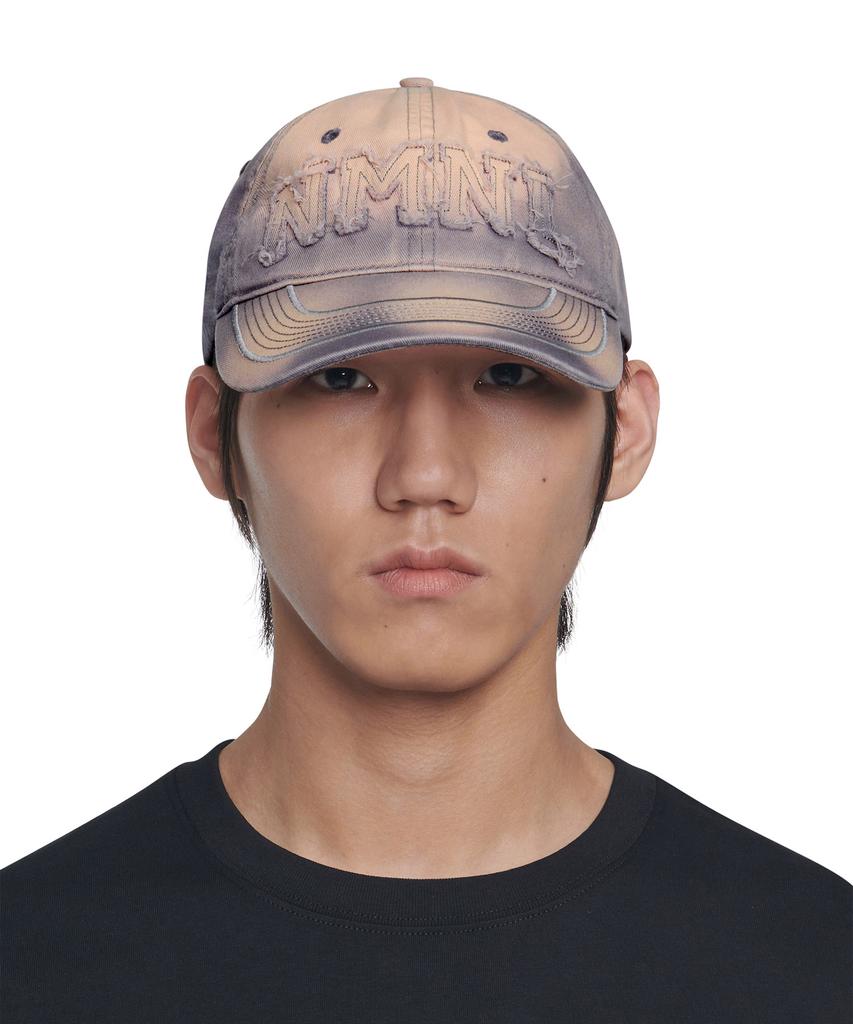 Nomaenyueol Nmnl Patched Ball Cap - Washed Gray