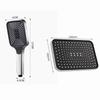 Rainfall Shower Head Large Flow Supercharge Showerhead 4 Mode Adjustable Sprinkler Faucet Replacement Parts Bathroom Accessories