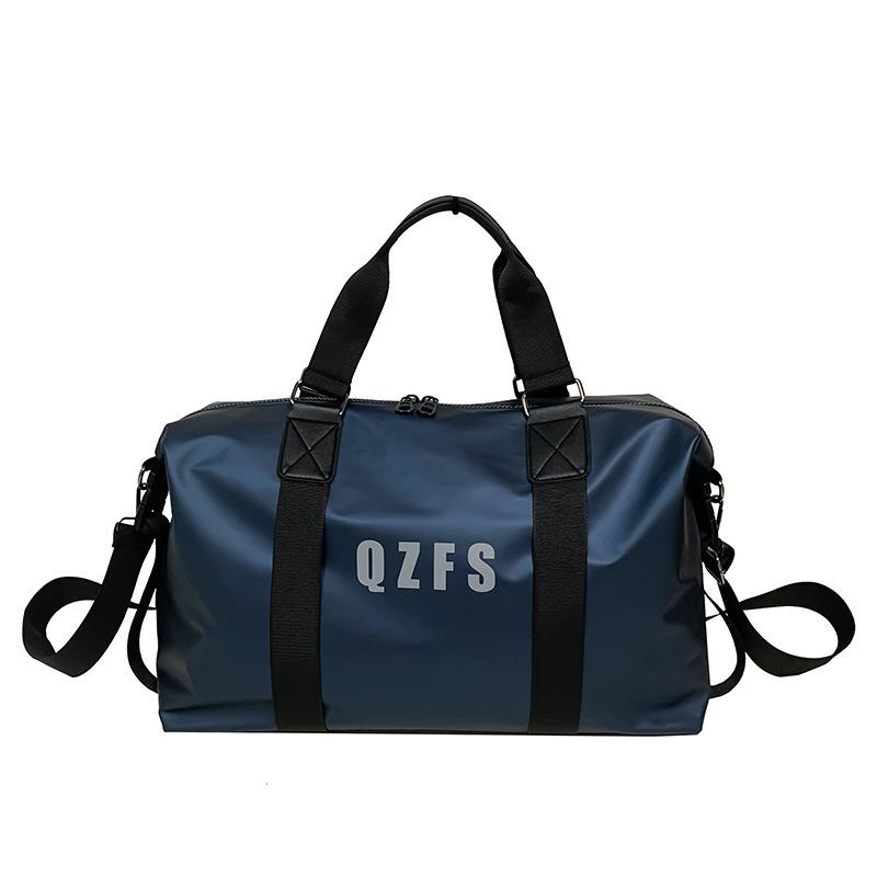 Street Trend Travel Bag Glossy Material Portable Outdoor Portable Ladies Travel Bag Commuter Messenger Bag
