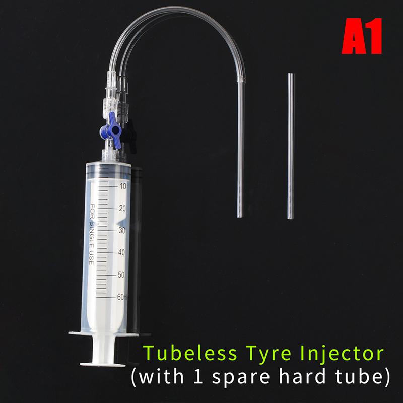 

Инструмент для впрыска жидкости в бескамерные шины велосипеда Инжектор для бескамерного герметика для шин велосипеда