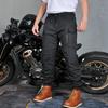 New product Motorcycle winter riding pants, waterproof, piled, thickened, windproof, high-waisted leggings, locomotive anti-drop pants for men