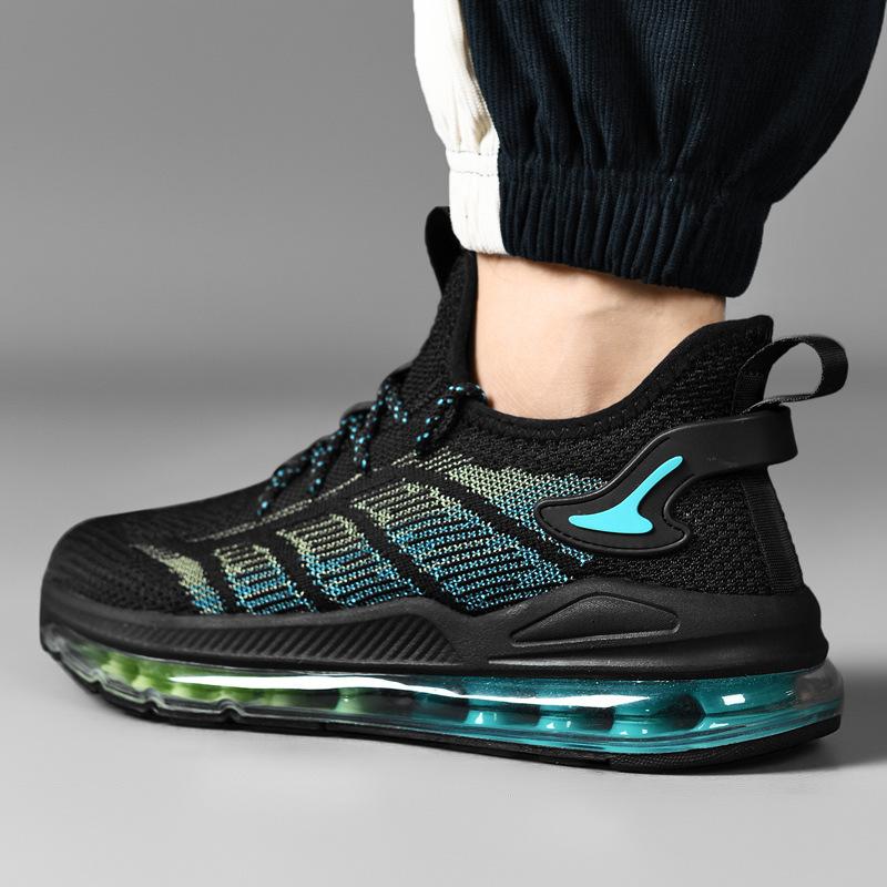 Nowe Buty do Biegania Męskie Sneakersy z Poduszką Powietrzną Elastyczne Męskie Buty do Joggingu Treningowe Buty Sportowe Męskie Duży Rozmiar 39-48