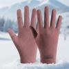 Cold Proof Thick Cycling Gloves Windproof Warm Outdoor Gloves Winter Cycling Gloves  Sports