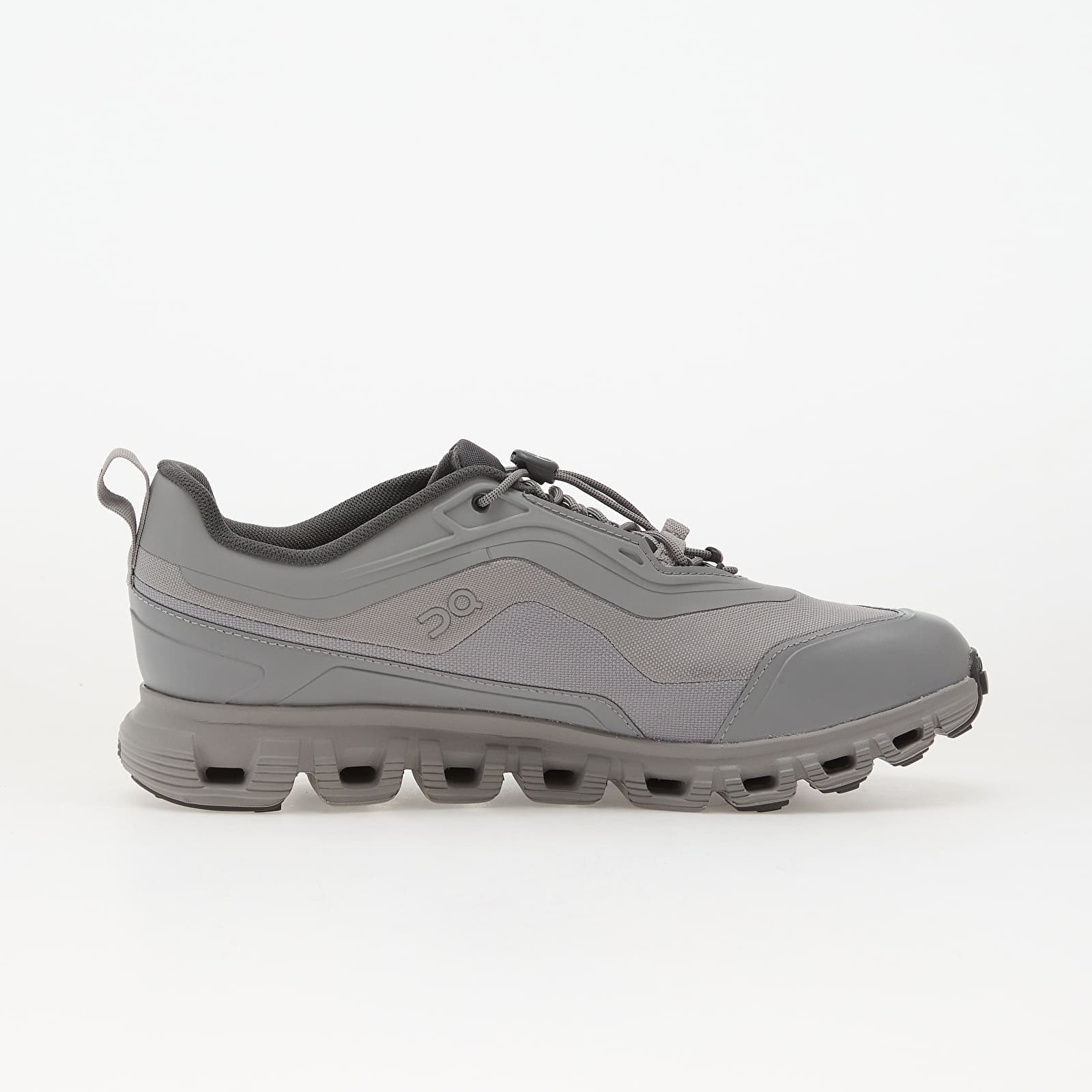 On Running, Sneakers, On Cloud 6 Geo Waterproof Alloy / Alloy, Grau, (42.5, 43) - Bild 7