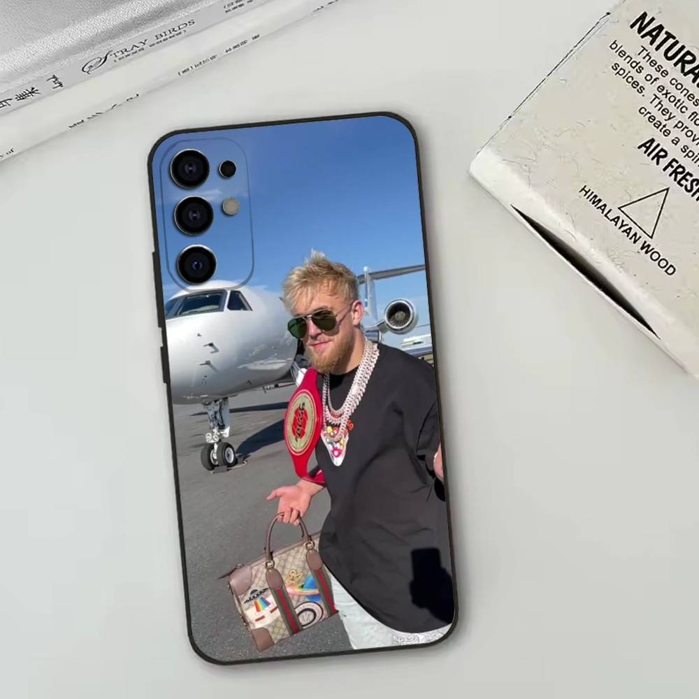 Jake Paul   Phone Case For Samsung S25,S24,S21,S22,S23,S30,Ultra,S20,Plus,Fe,Soft Silicone Black Cover