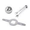 Stainless Steel Espresso Chilling Ball Set Reusable Espresso Cooling Balls  Retain Original Flavor