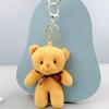 Portachiavi Ciondolo Tuta Peluche Orsacchiotto - Piccolo Giocattolo Regalo