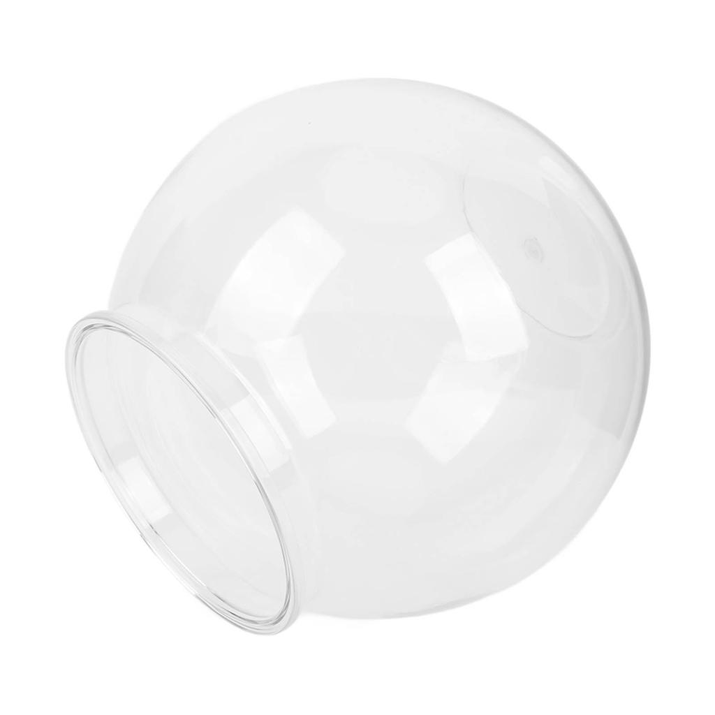 Heavy Duty Plastic Round Fish Bowl Break Proof Multipurpose Small Round Fish for Desk Bookcase Decorations