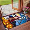 Crystal Velvet Rug Soft Non Slip Indoor Floor Mat Home DecorThe Nightmare Before Christmas Jack Sally