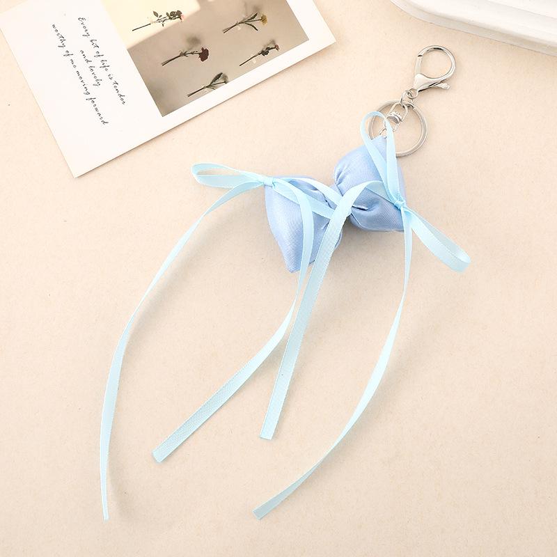 Creative Pearl Bow Pendant Keychain: Exquisite Gift Accessory for Bag or Phone Case