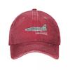 English Electric Lightning ( Staffel RAF) Baseballkappe individuelle Kappen Sonnenkappe Luxuskappen Luxushut Unisex-Kappen Damen