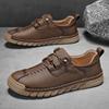 Italienisches Spaltleder Freizeitschuhe Herren Schnürschuhe Oxford Schuhe Outdoor Joggingschuhe Büro Herrenschuhe Große Größe 38-46