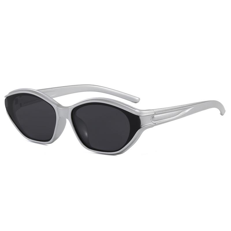 Yu Wenwen 2026 Cat Eye Sunglasses - Women s High-End European & American Trend, Unisex