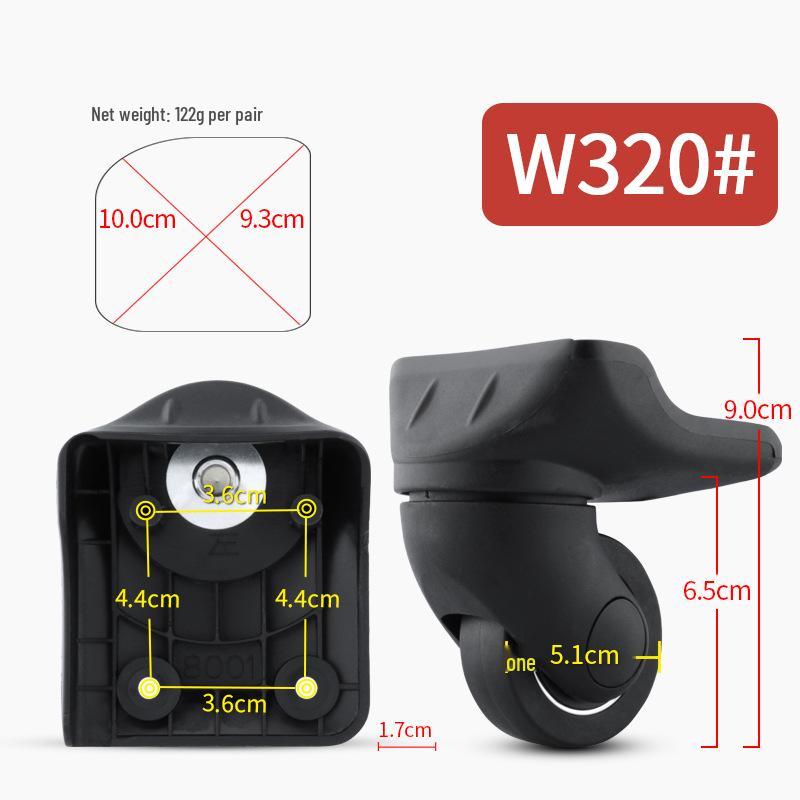 Universal Replacement Wheels for Luggage and Suitcases