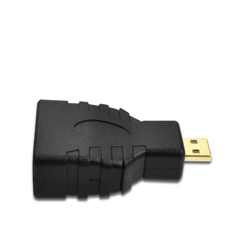 

Micro HDMI to HDMI standard high definition data cable transfer camera laptop projector micro head чорний
