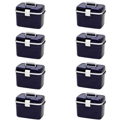 Caixa Térmica JEJ Astage Forest Crew, Azul Escuro, 13L, Conjunto de 8