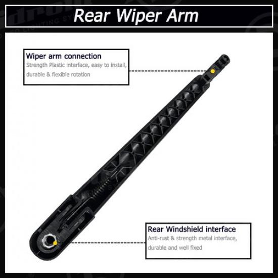 Rear Windshield Wiper Arm&Blade For Kia Sorento 16-20 Seltos SPORTAGE 11-16