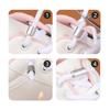 5pair Aluminum Men Women Shoelace Buckle Metal Lace Shoelaces Lock Kids and Adult No Tie Lazy Laces Capsules Buckle Accessories