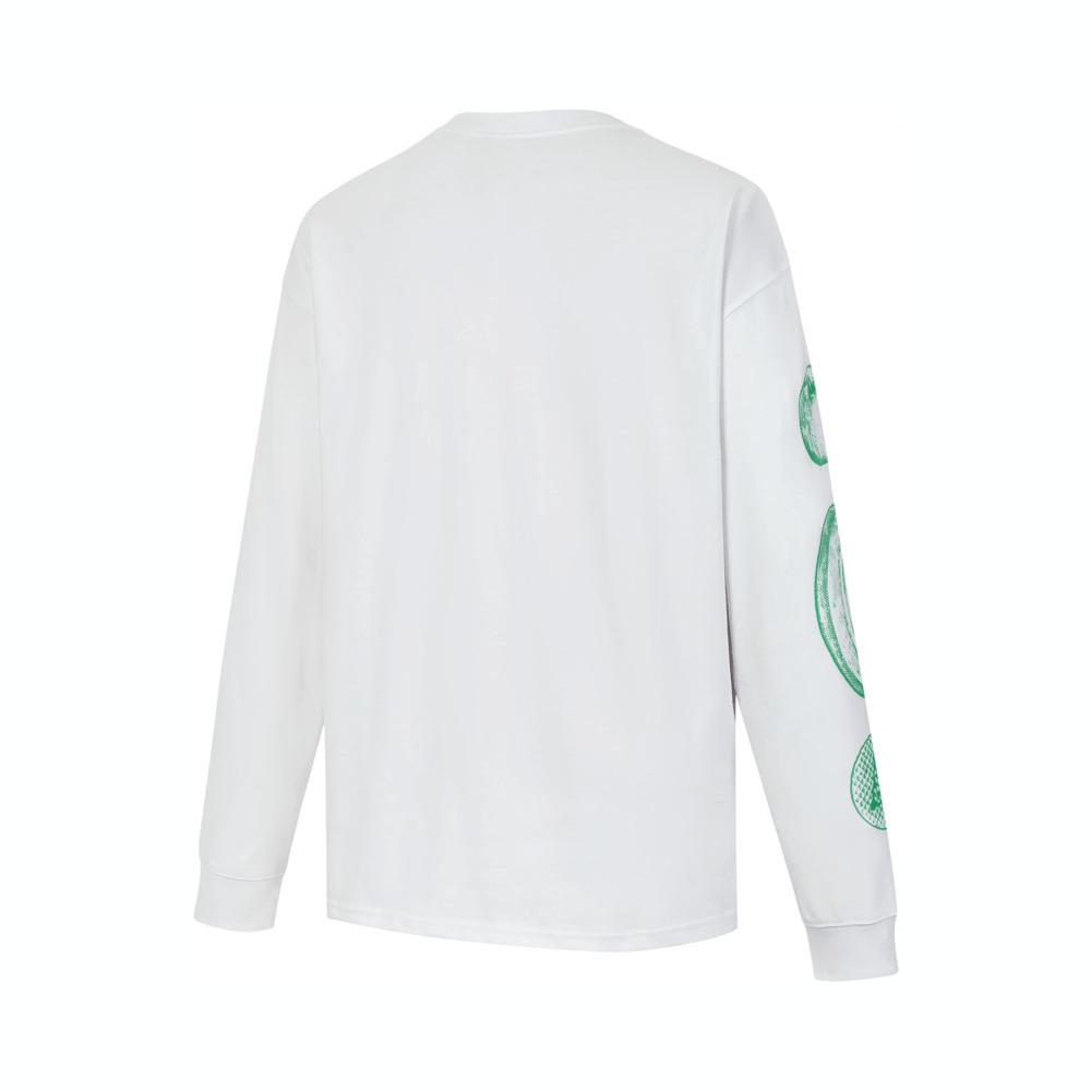 Nike ACG Series Printed Pattern Crew Neck Casual Outdoor Loose Fit Soft Long Sleeve Drop Shoulder T-Shirt Men T-Shirts Mountain-White FV3489-121