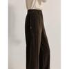 Inman Women's Double-Sided Chenille Straight-Leg Pants